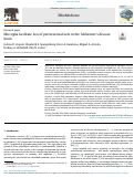 Cover page: Microglia facilitate loss of perineuronal nets in the Alzheimer's disease brain