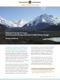 Cover page: Keeping Snow and Ice Frozen with Renewable Energy Solutions to Halt Climate Change