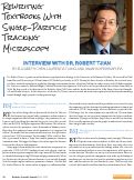 Cover page: Rewriting Textbooks with Single-Particle Tracking Microscopy (Interview with Dr. Robert Tjian)