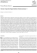 Cover page: Human Apurinic/Apyrimidinic Endonuclease 1