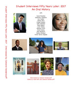 Cover page of Student Interviews Fifty Years Later: An Oral History